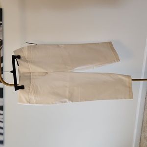 NWT Worthington white crop pants, size 16